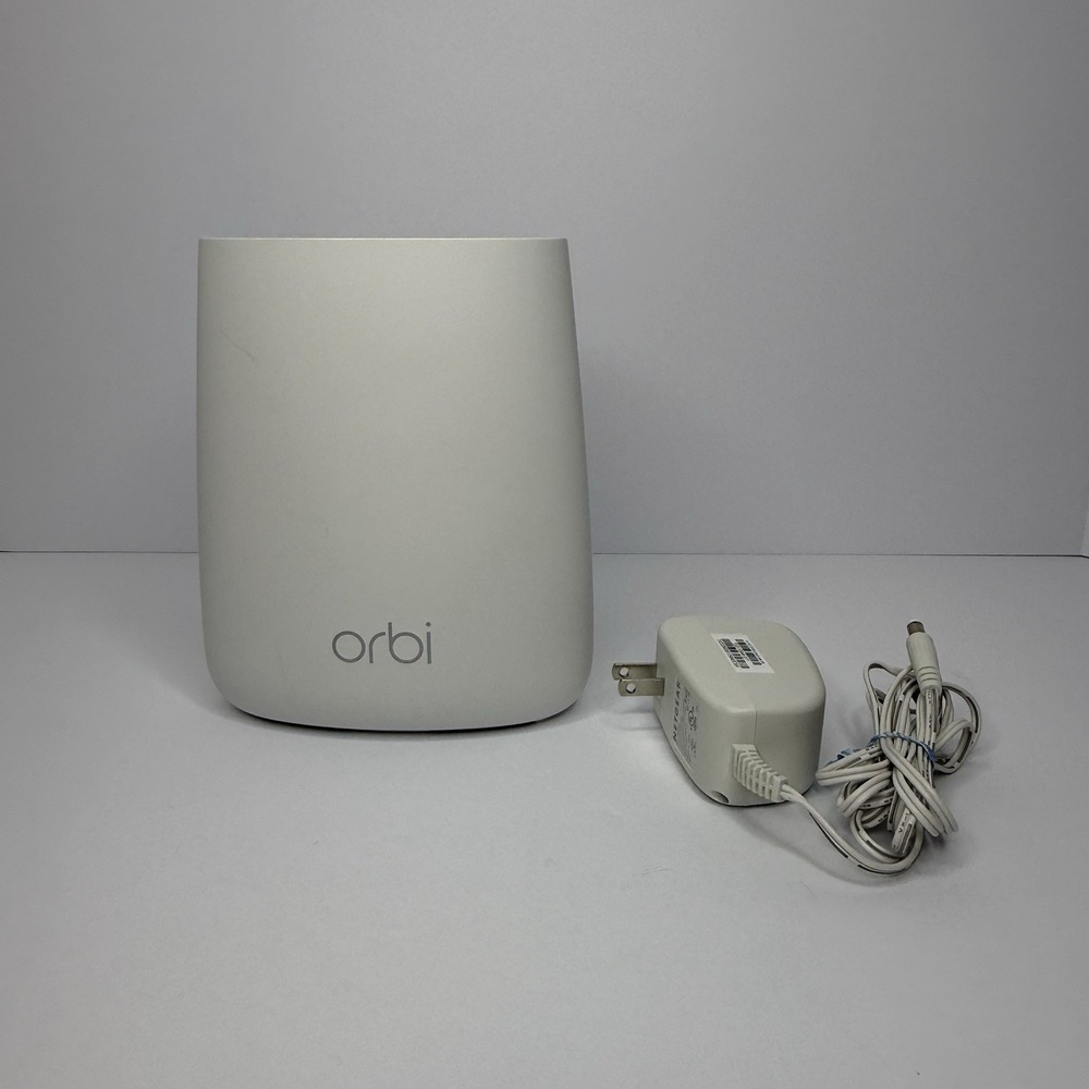 Netgear Orbi Satellite RBS20 w/ OEM AC Adaptor Tested Working